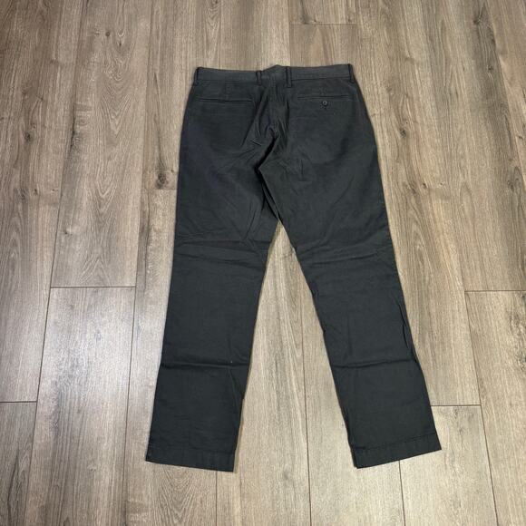 J.Crew 770 Straight-Fit Core Stretch Chino Pants Mens W32 L30 Gray AR886 Twill - Picture 5 of 7